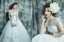 Miss Ngọc Anh lộng lẫy với váy cưới đính hoa 3D